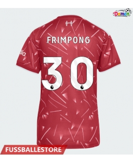 Günstige Liverpool Jeremie Frimpong #30 Heimtrikot Damen 2026-27 Kurzarm